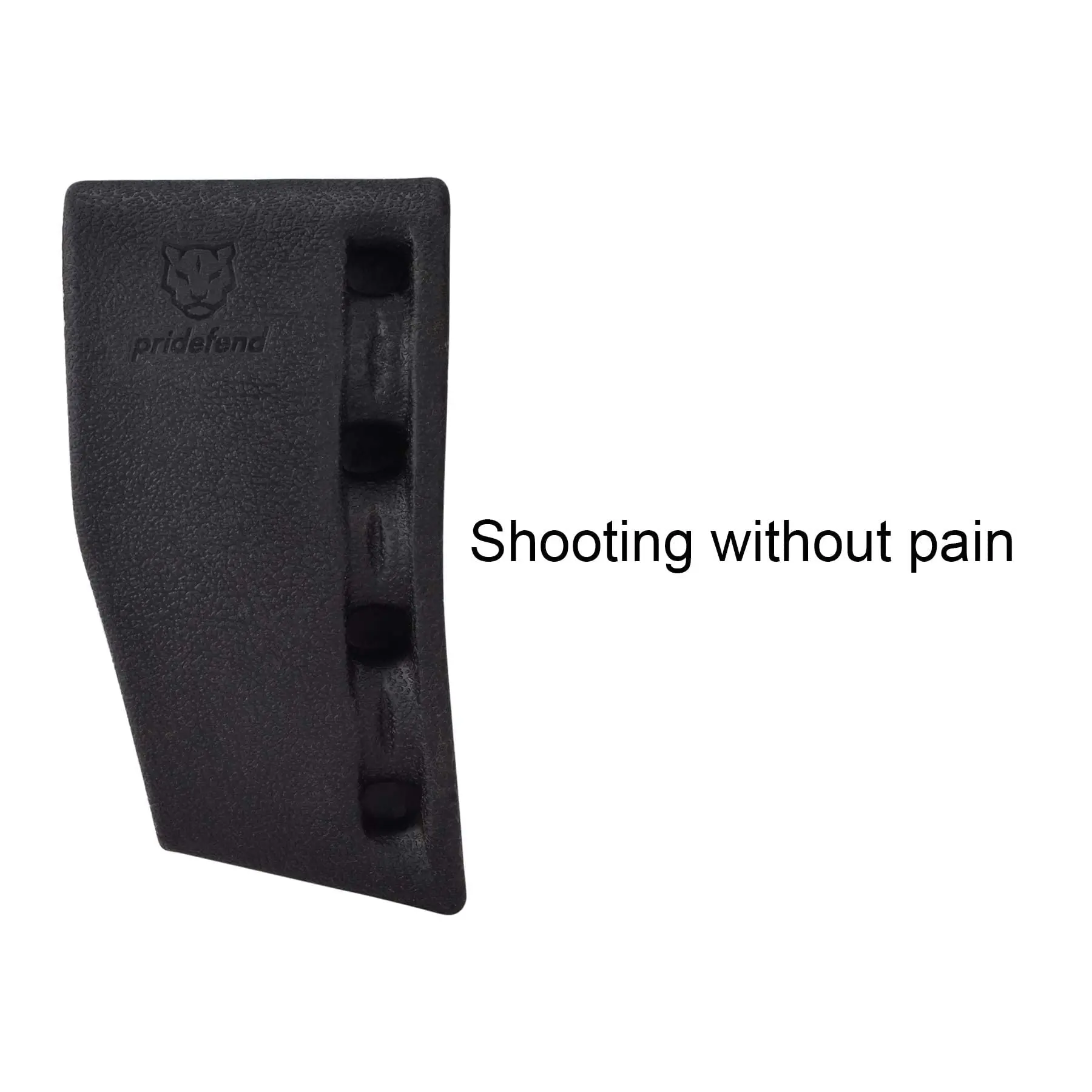 Pridefend Synthetic Latex Rubber Slip-On Recoil Reducing Pad for Rifle and Shotgun 3 Size Options Strong Compatibility Butt Pad