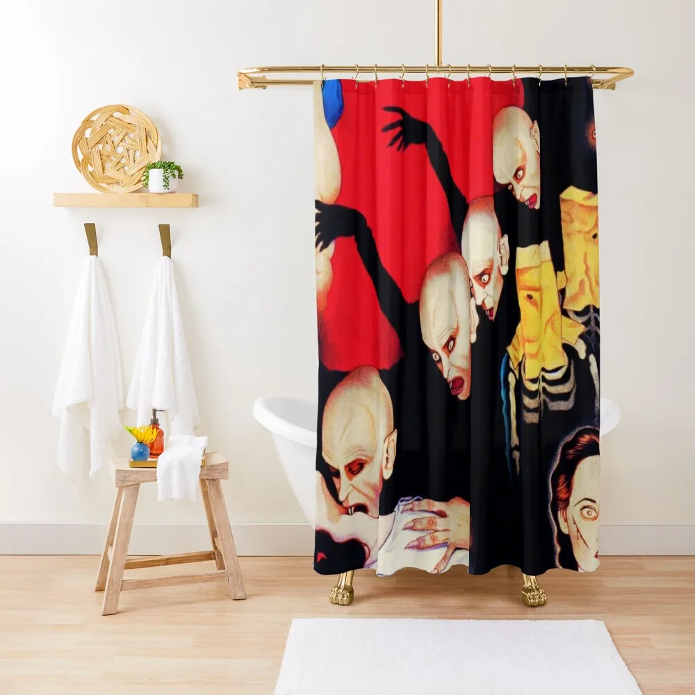 

Suehiro Maruo - Dracula Shower Curtain Luxury Bathroom Shower For Bathrooms Modern Accessory Bathrooms Shower Bathroom Curtain
