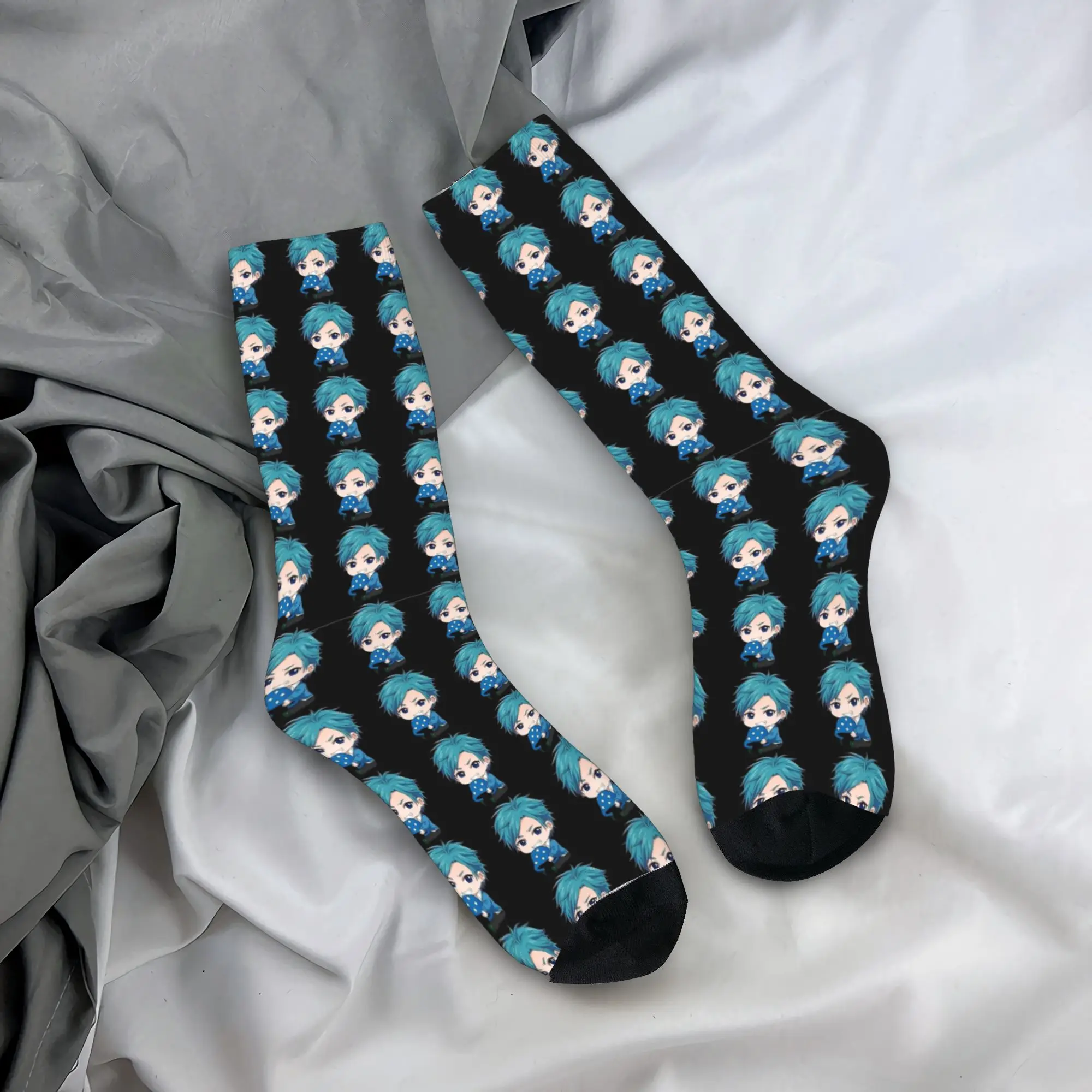 

Yarichin B Club Manga Boy Socks Funny Stockings Autumn Anti-Slip Men Socks Medium Soft Design Outdoor Sports Socks
