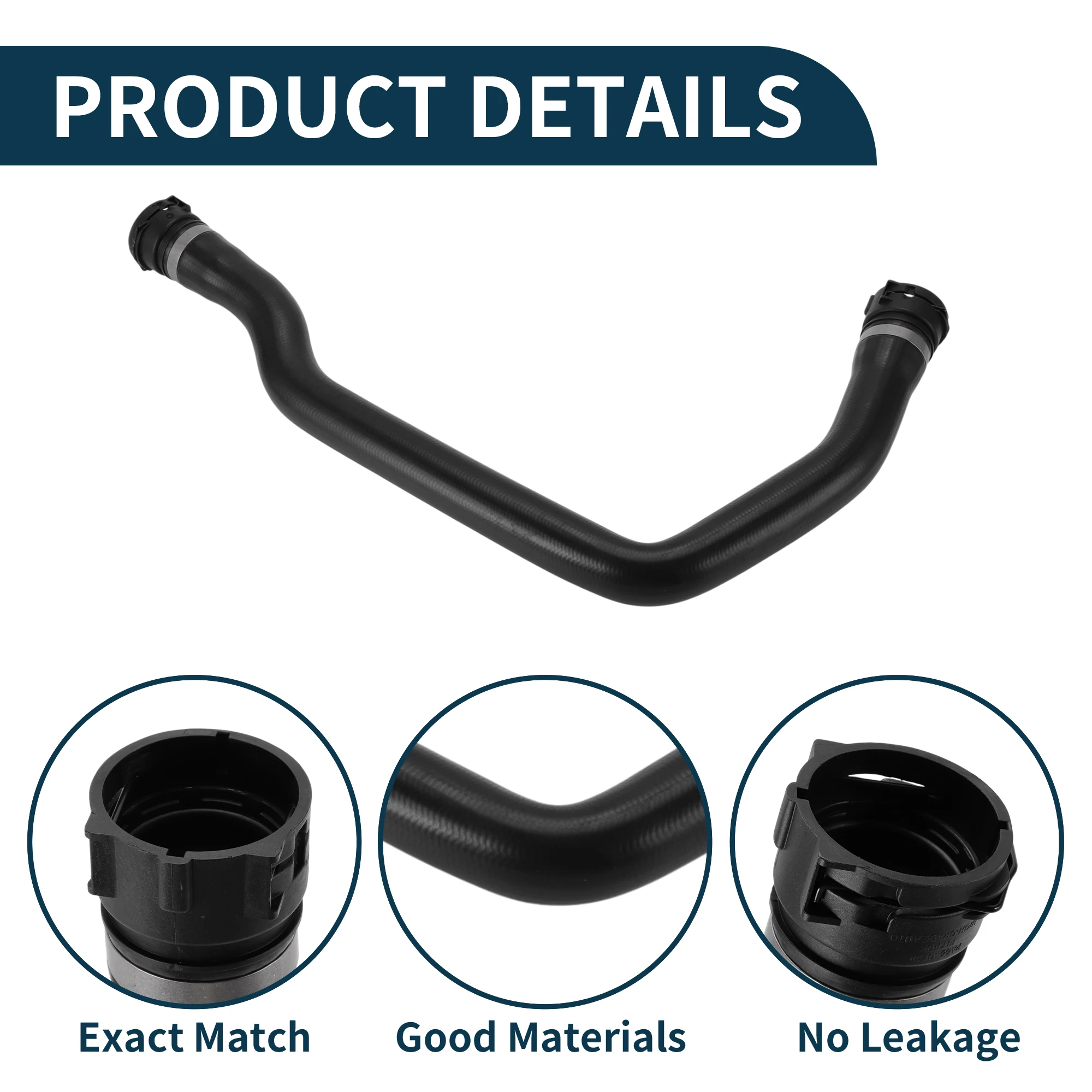 خرطوم المبرد UXCELL رقم 17127794153 لخرطوم المبرد BMW X5 2009-2013