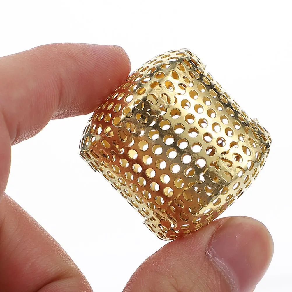 

8pcs Anti-scald Moxibustion Boxes Portable Copper Massage Tools Device with Ventilation Smokeless Storage Anti-ash Health Gift