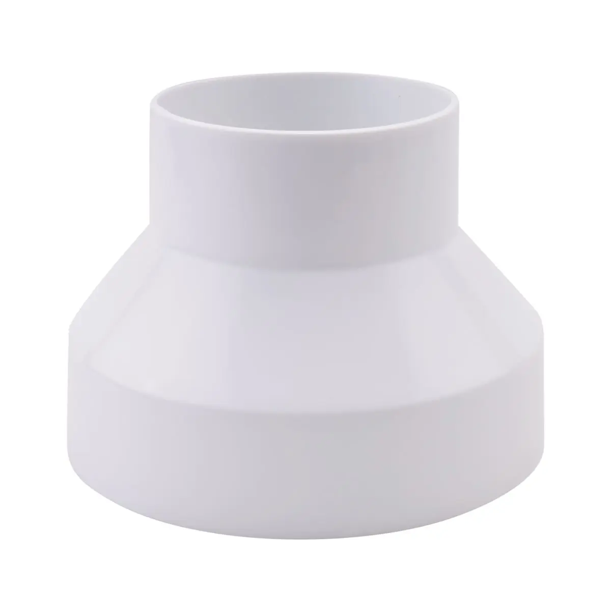 ✱Ventilation Pipe Reducer Adapter Pipe Air Duct Adapter Pipe Connector for Inline Ventilation System(150-100mm)
