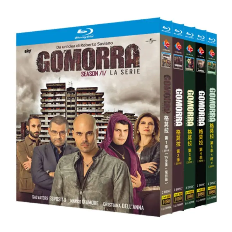 

BD Blu-ray Gomorrah Seasons 1-5 10-Disc Box Set