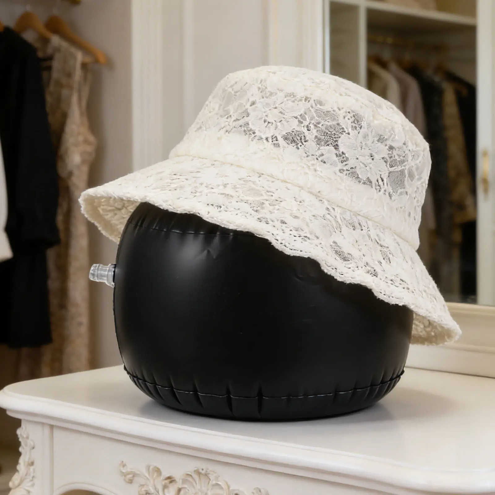 3 Pcs Anti Crush Hat Insert Has Air Filled Form Dome PVC Baseball Cap Shaper Closet Organizer Fitted
