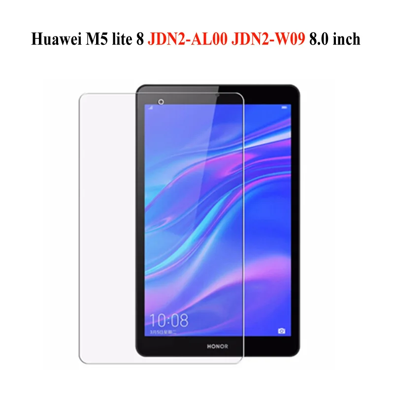 2PCS Screen Protector For Huawei Mediapad T3 7.0 T5 10 M3 M5 M6 8.4 10.8 M5 lite 8.0 10.1 Tempered Glass Tablet Protective Film