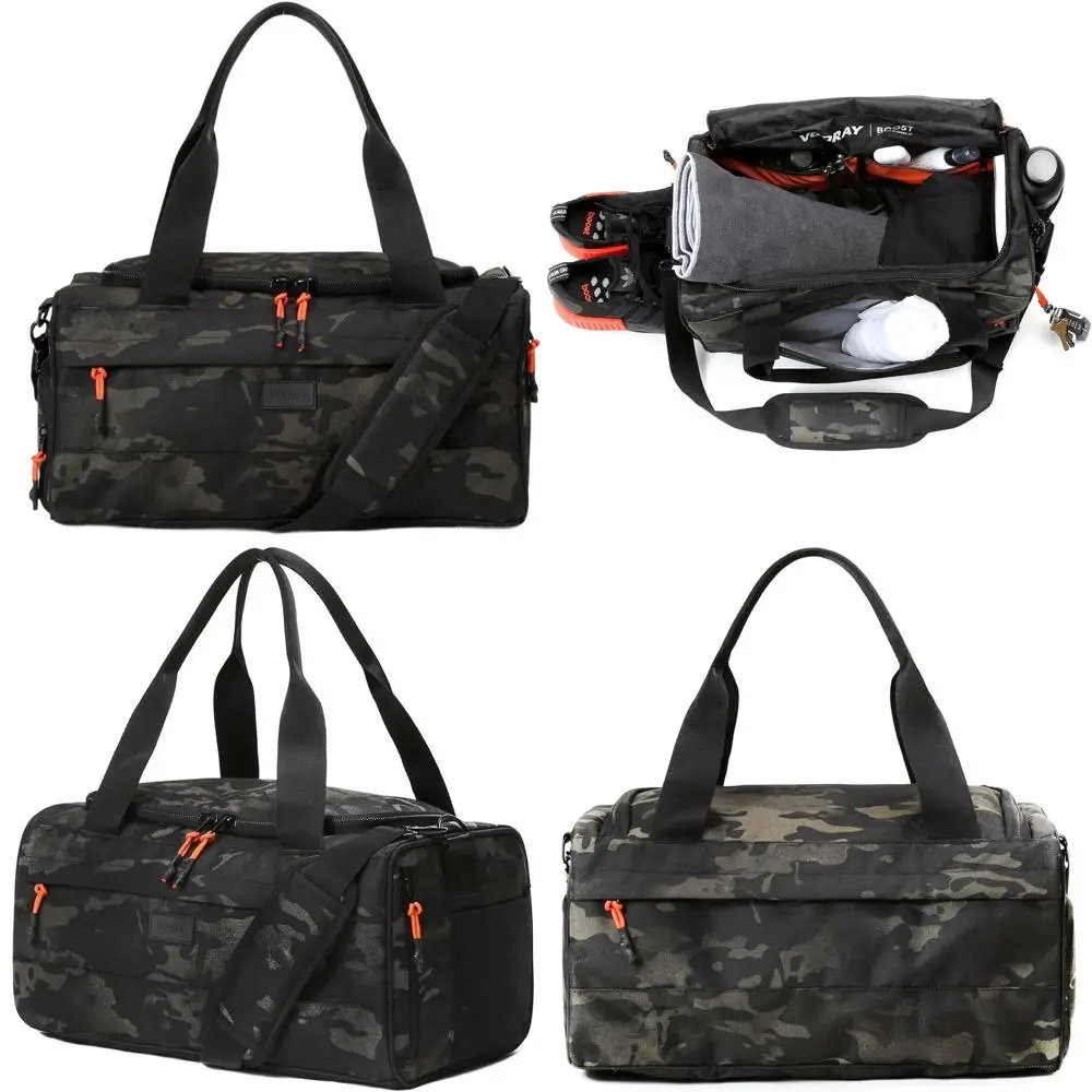 

Compact 22L Duffel Bag - Unisex Lightweight Gym and Travel Bag with Shoe Compartment, Durable for Sports, Training, Overnight, a