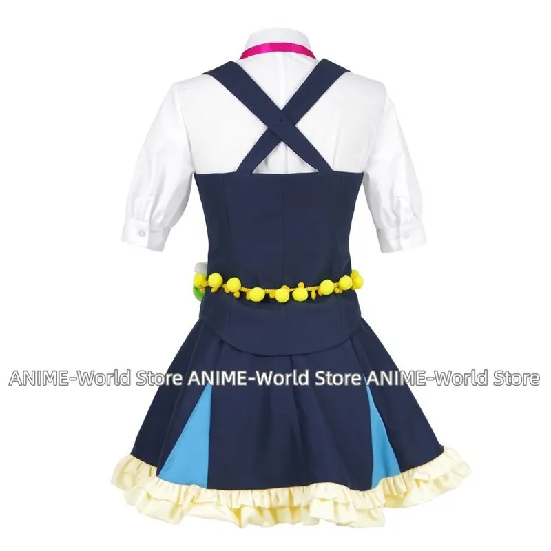 Anime Kiznaiver Niyama Nico Lolita Cosplay Costumes Suit Set Daily Uniform Dress