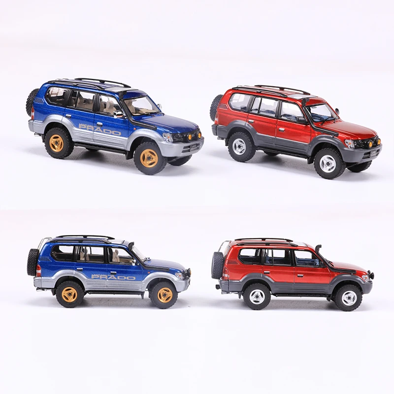 Toyota Land Cruiser Prado 90 Diecast Alloy Model Car, GCD 1:64