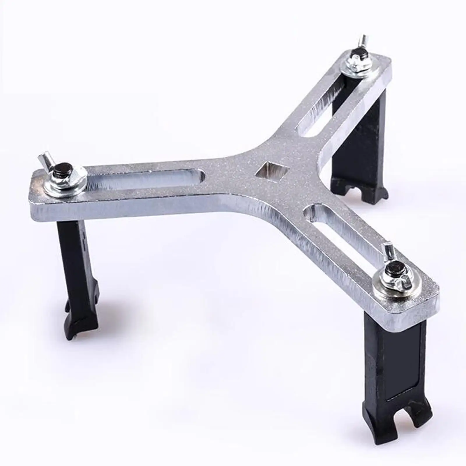 Adjustable Car Fuel Tank Cap Spanner Carbon Steel Three Jaw Lock Ring Wrench Tool for Automotive Repair Tasks