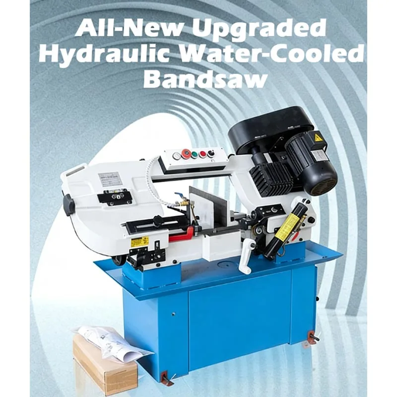 

Horizontal Metal Band Saw Machine for Metal Cutting Small Cutting Machine BS-712N 220V/110v Customized