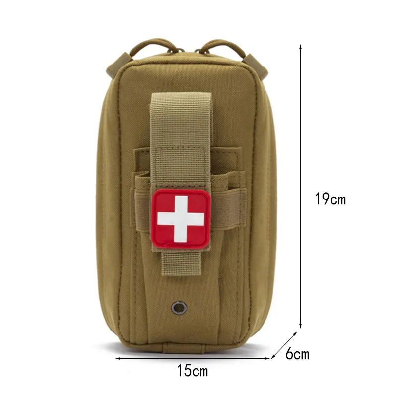 Tactical Medical EDC Pouch Outdoor EMT First Aid Kit Pouch IFAK Trauma Hunting