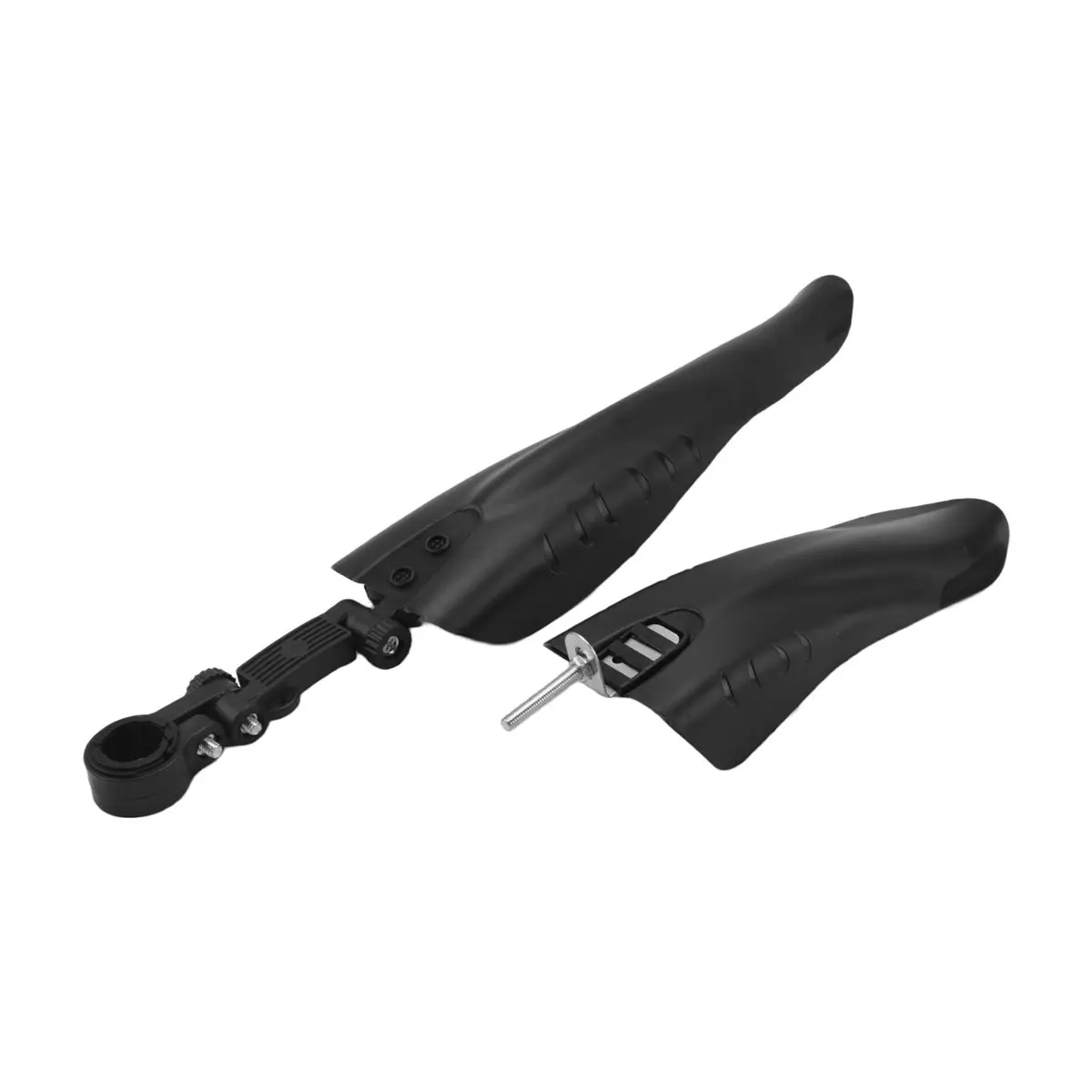 ●Black Mountain Bike Bicycle Road Tire Front Rear Mudguard Fender Set Mud Guard Big flying fish