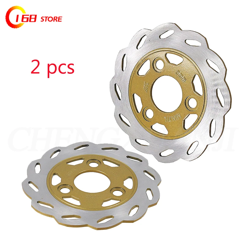 Pit Dirt Bike Brake Discs Rotors Motorcycle 155mm-40MM Floating Plate 3 Holes for Most Off-Road Motocross Scooter Parts