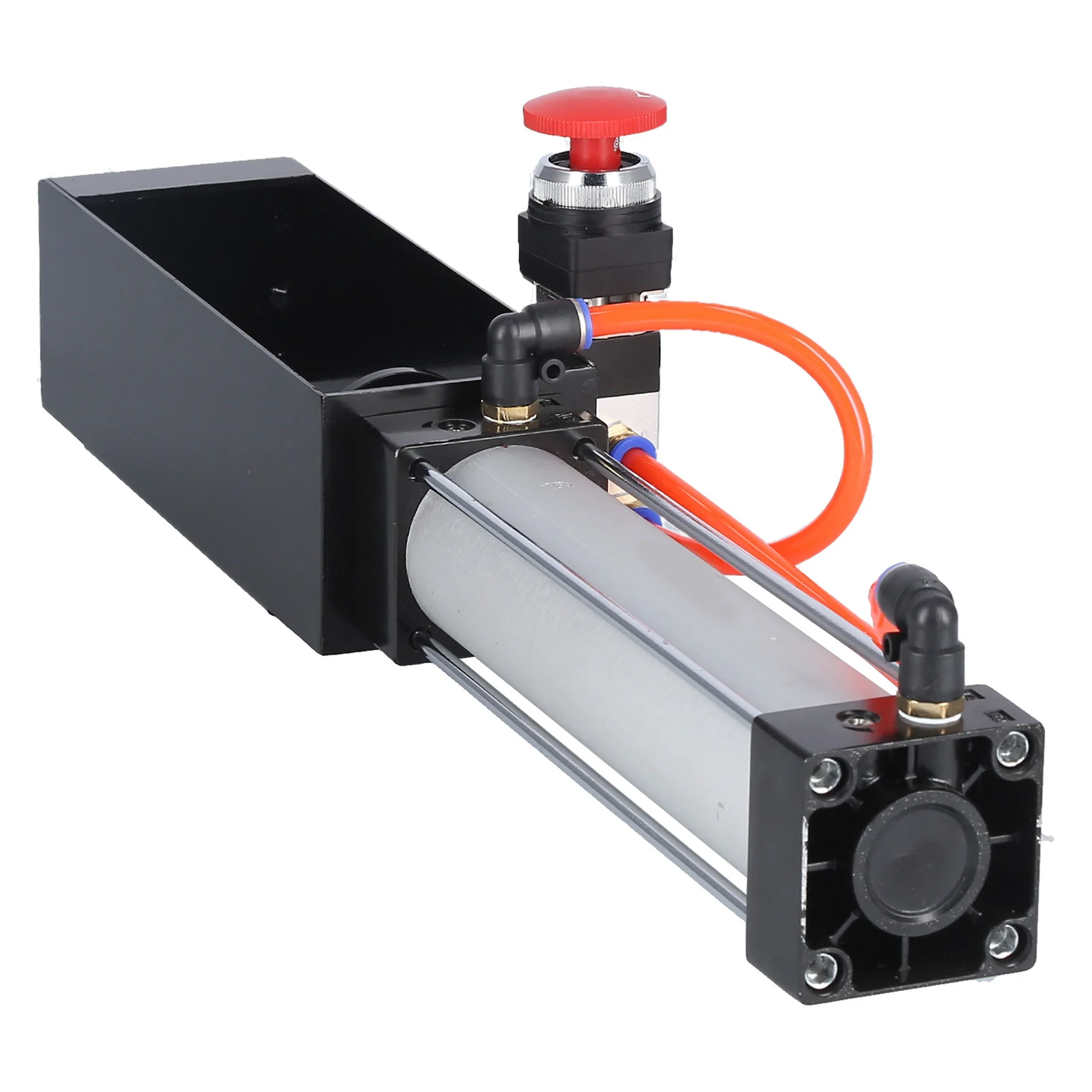 Trituradora de latas neumática, cilindro, válvula de empuje, trituradores de latas, trituradora de latas de aluminio, válvula de empuje, trituradora de latas, herramienta de reciclaje ecológica