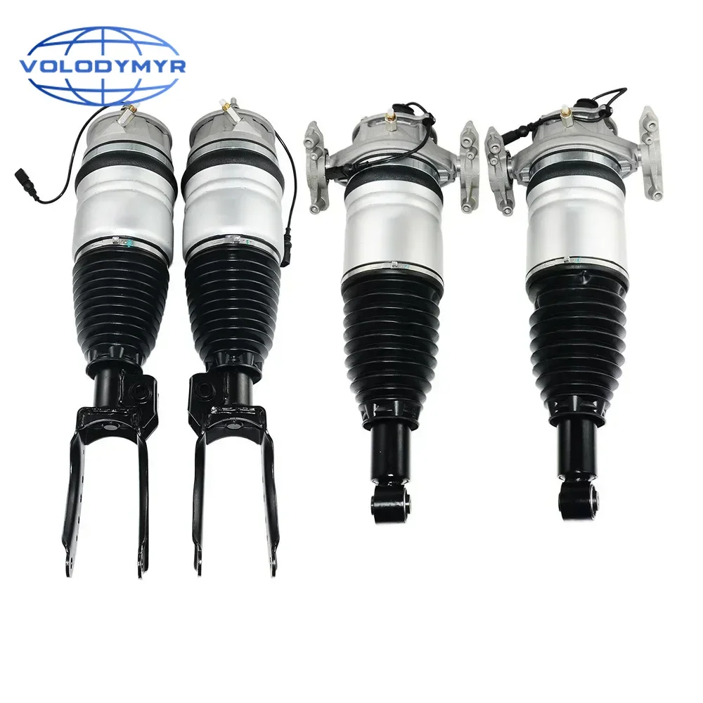 4pcs Fronr+Rear Air Suspension Spring Shock Absorber Strut for VW Touareg Porsche Cayenne 7P6616039K 95834305210 95834305213