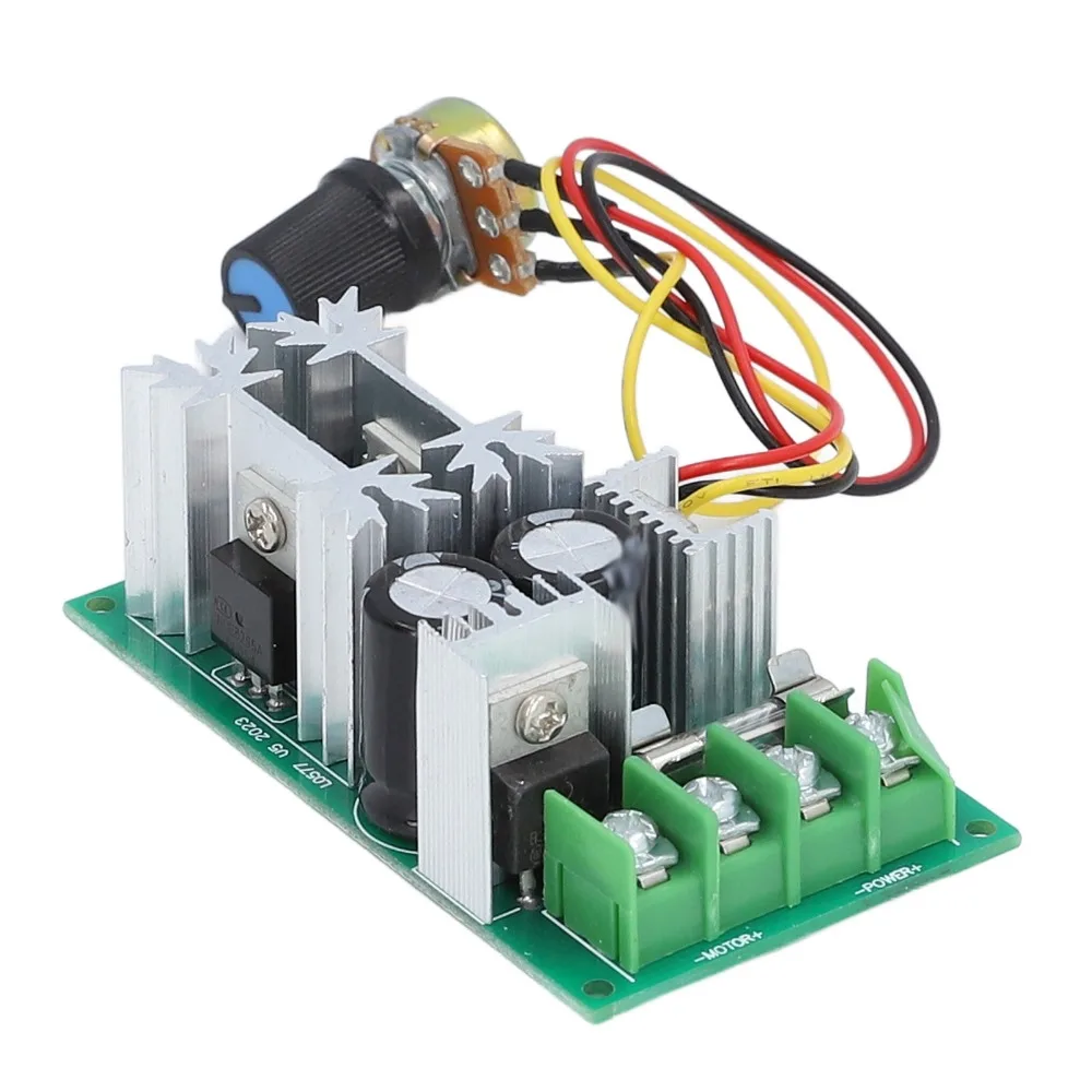 10V‑60V Input Voltage PWM DC Motor Speed Controller 20A Current Capacity Pulse Width Modulator Regulator