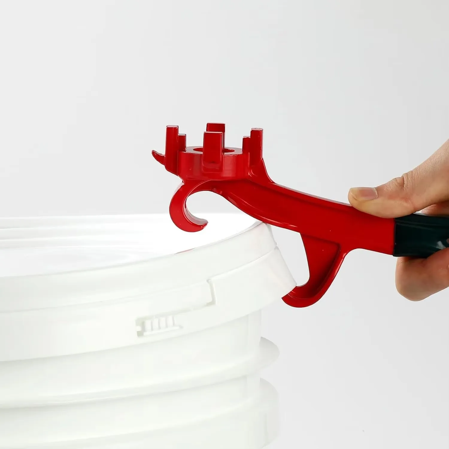 Multifunctional Paint Bucket Open Lid Wrench Bucket Opener Aluminum Alloy Labor Saving Bung Wrench Metal Barrel Lid Opener Tool
