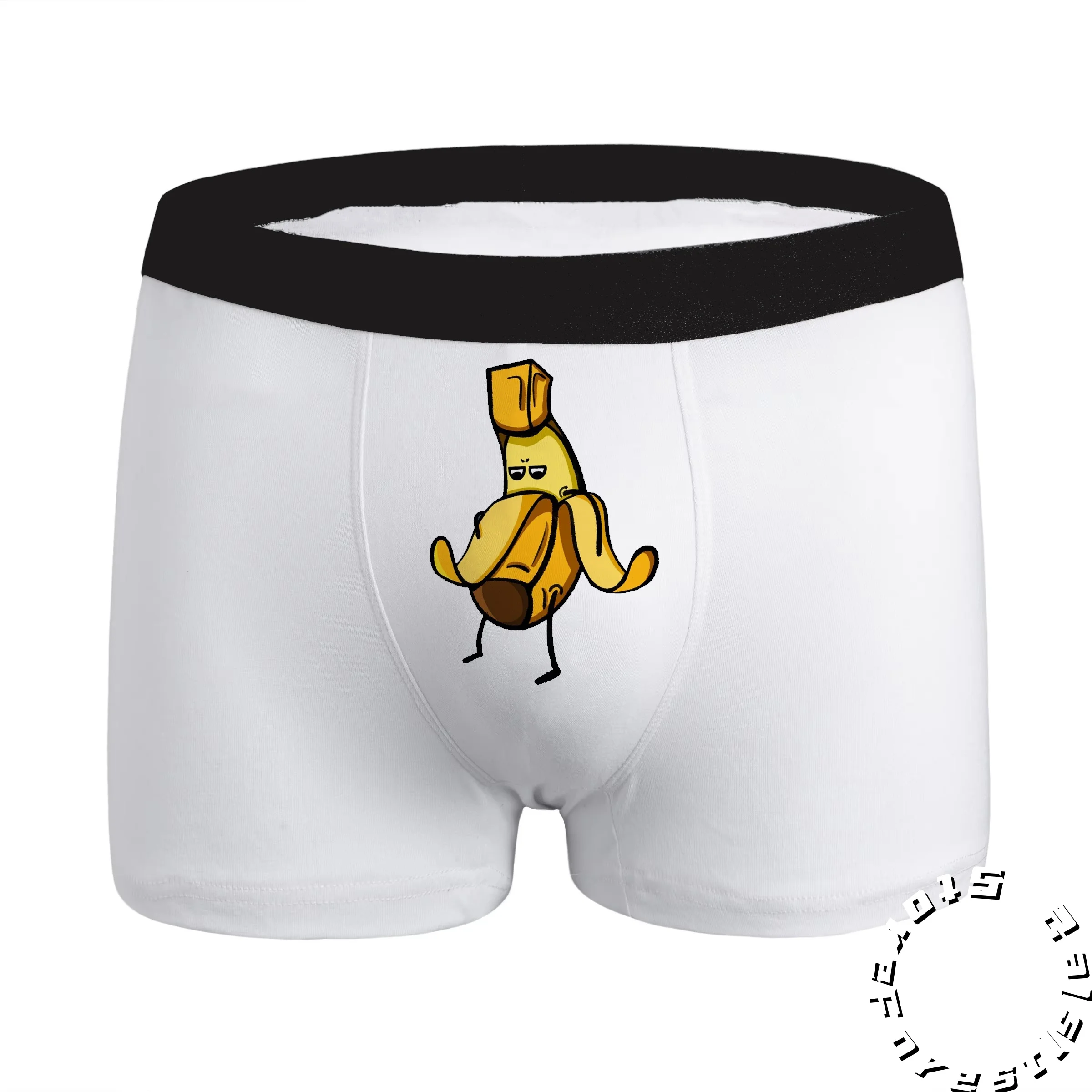 Multi-Piece Fashion Funny Banana Printed Men's Underwear Boxers Comfortable Breathable Soft Casual Men's Underwear