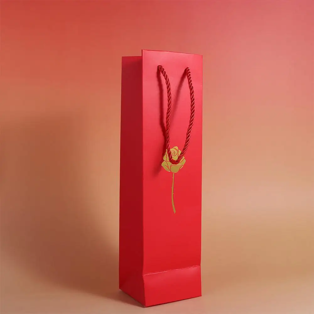 رومانسية محاكاة صندوق خاتم الورد المخملية الأحمر صندوق تخزين المجوهرات المحمولة قلادة التعبئة والتغليف خاتم الزواج صندوق تخزين