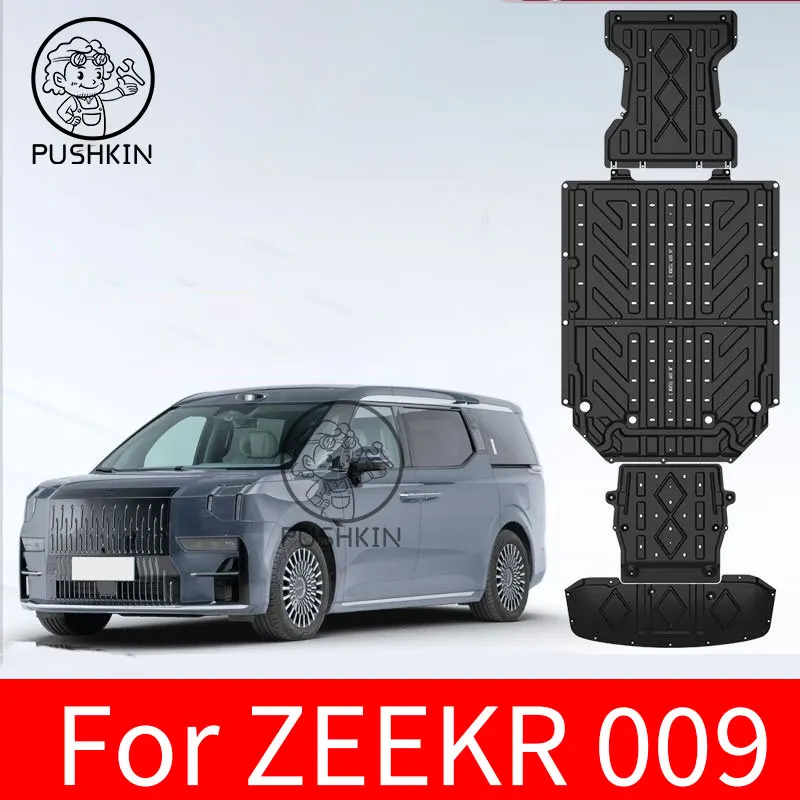 

For ZEEKR 009 2023 2024 2025 702km Front Rear motors Guards manganese steel battery Trunk guard Protection Device Accessories