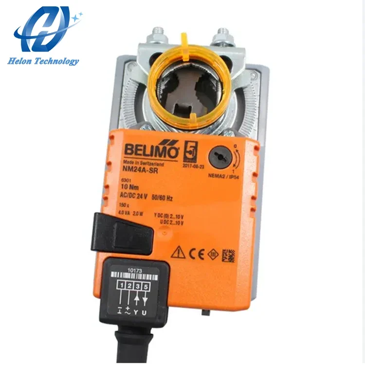 

2025 Belimo 10Nm AC/DC 24V NM24A-SR Non Fail-Safe Actuators Modulating Damper Actuator