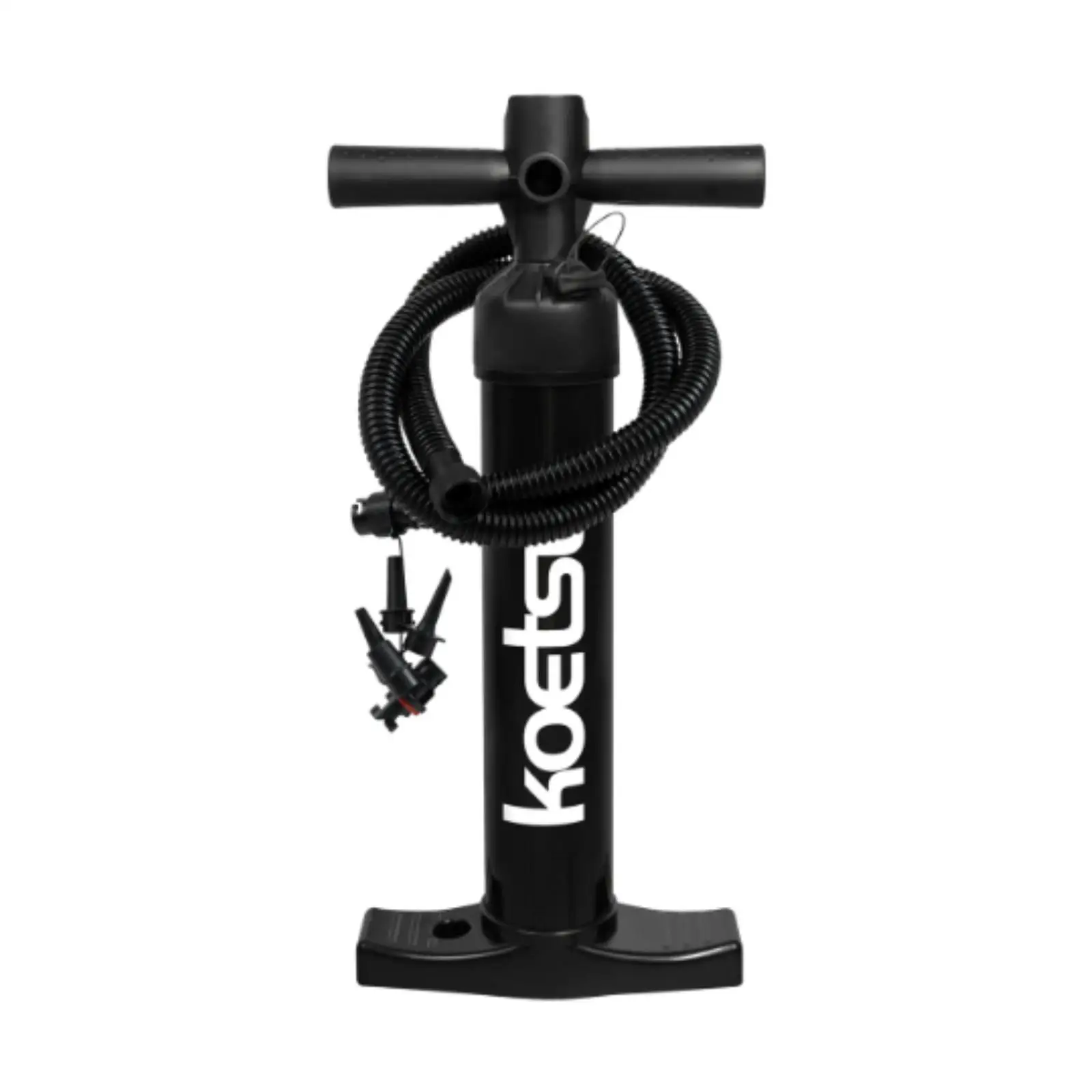 Nylon Kayak Air Pump with Gauge Inflatable Canoe Paddle Board Manual Handheld Pump for Water Adventure