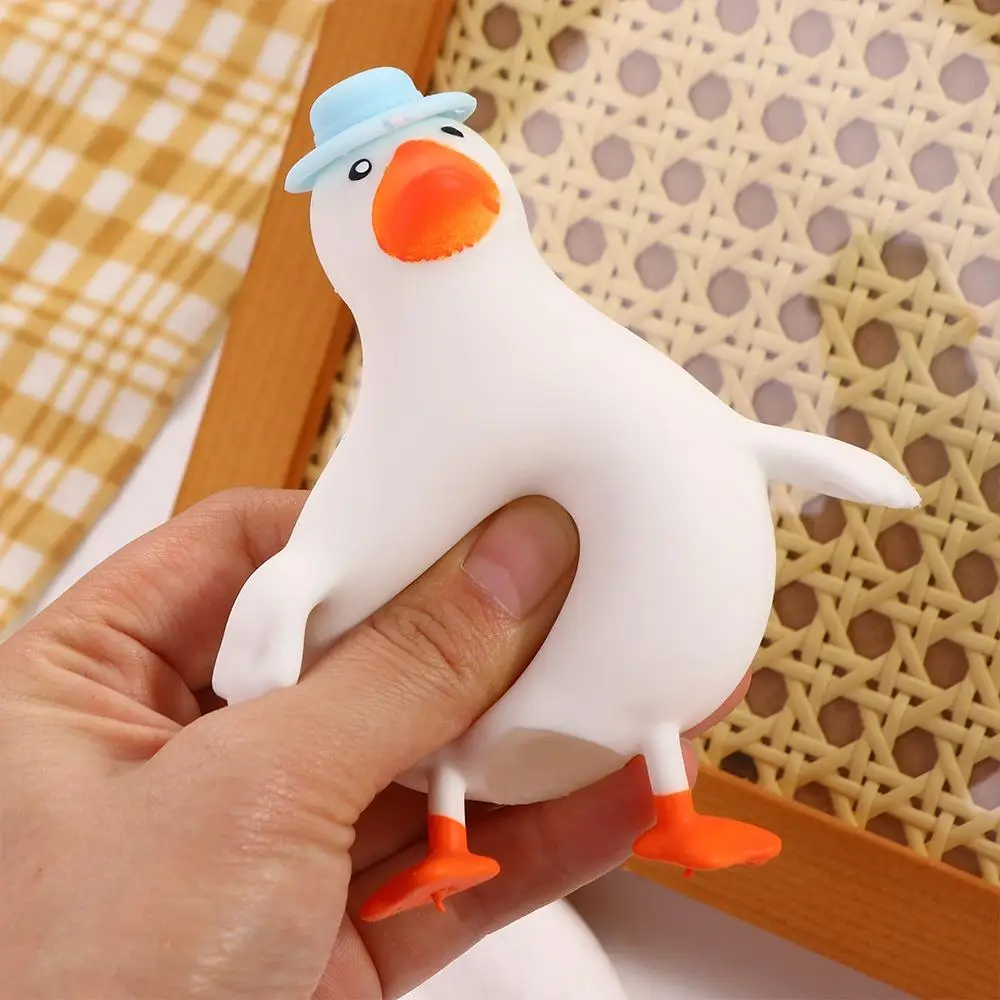 Duck Shape Slow Rising Squeeze Toy Slow Rising Cartoon Slow Rebound Toy Rebound Ball Tpr Slow Rebound Stress Relief Toy