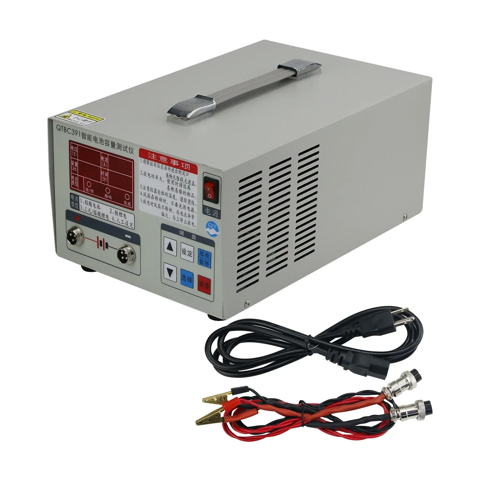 QTBC 391 Lead Acid Dis Tester Capacity Tester for Management Systems