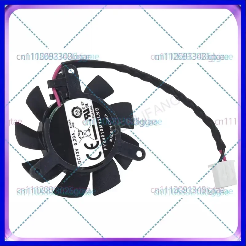 2pcs for FY04010M12LNB 37x37mm DC 12V 0.2A Quiet Cooling Fan High Airflow Low Noise Replacement for Server Computer Case
