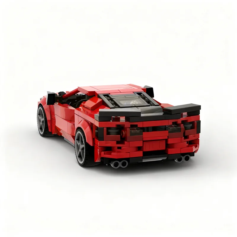 392pcs MOC Corvette Stingray City Champions Model Building Blocks Construction Toy Christmas Gift Idea DIY Education Kids Brick