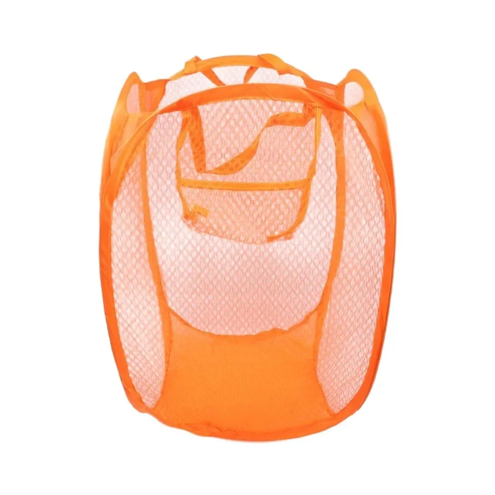 Bathroom Bedroom Clothes Basket Sundries Dirty Foldable Hamper Holder Large Organizer Polyester Sorting Storage