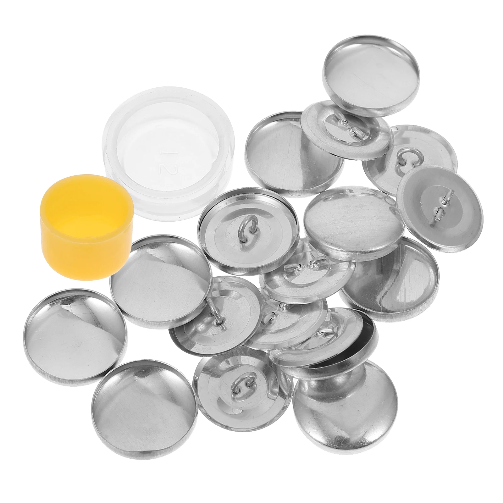

DIY Cloth Set Round Sewing Fabric Covered Button Diy Diy Button Decor Tools Colorful Buckle Bases Craft Supplies