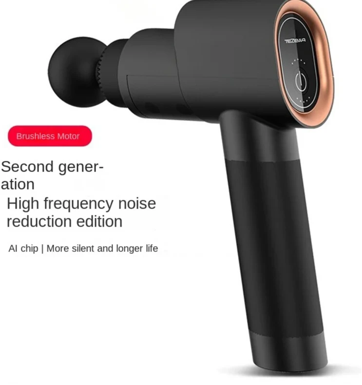 Massage Gun Muscle Massager Mute Electric Muscle Mask Instrument Fitness Massager