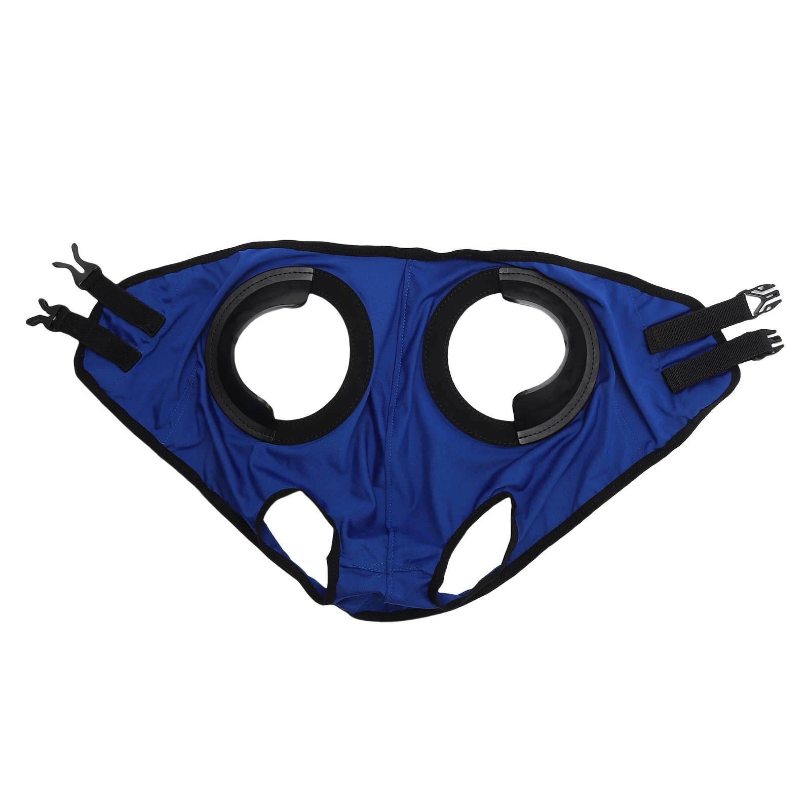 غطاء عين الحصان عالي التمدد من البوليستر المصنوع من جلد البولي يوريثان ومقاوم للرمال وقابل للتنفس لمستلزمات حزام الفروسية