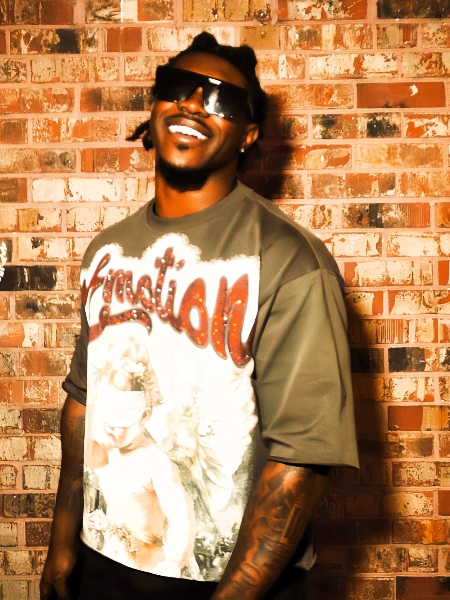 

Футболка Mixed Emotion Angel Drill American Street ort Sve, модный молодежный хлопковый круглый повседневный летний топ с принтом Ne