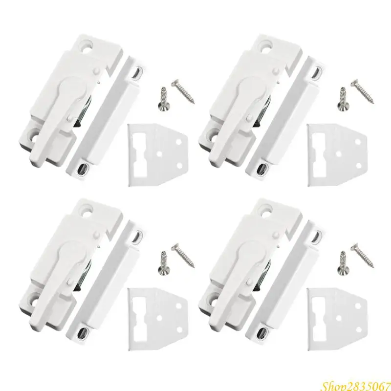 

4pcs Secure Cams Lock Accessory for Vertical and Horizontal Sliding Window 831F