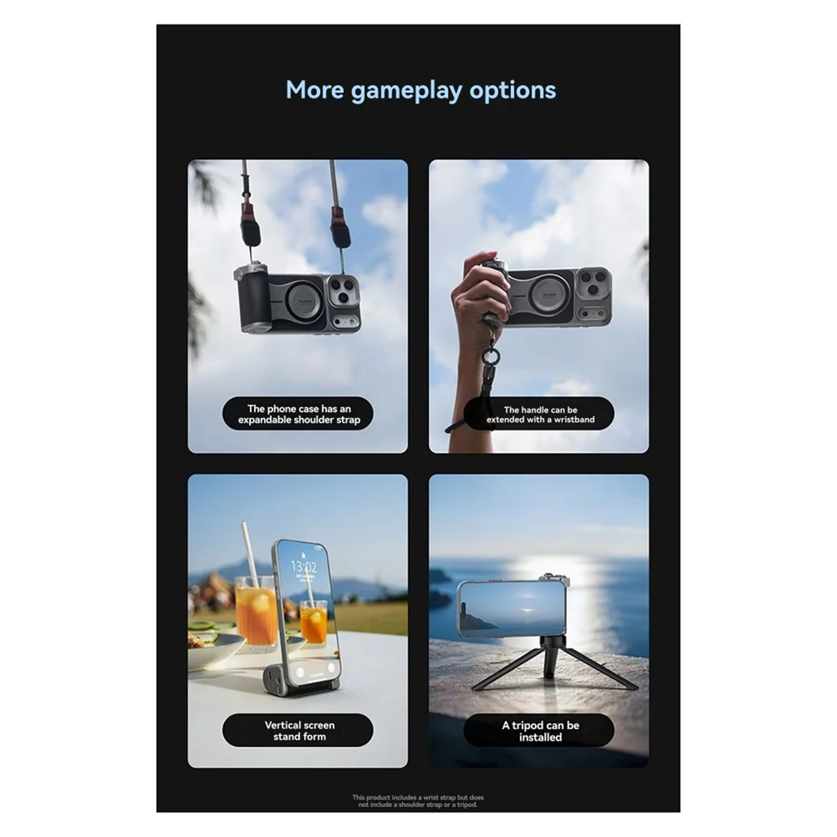 قبضة سيلفي بلوتوث لمحول كاميرا بمقبض 17 Pro للتصوير الفوتوغرافي المحسن #6