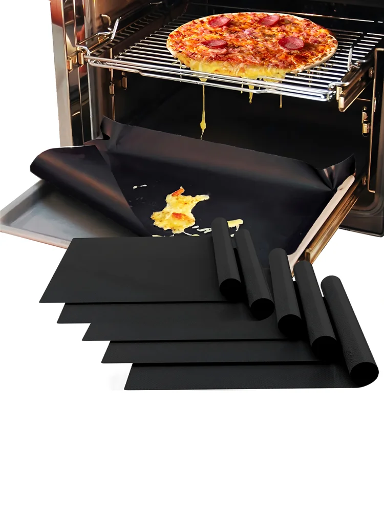 Doublures de fond de four antiadhésives, tapis de gril de Barbecue, doublure de grille-pain de cuisine réutilisable, friteuse à Air, papier de cuisson résistant à la chaleur