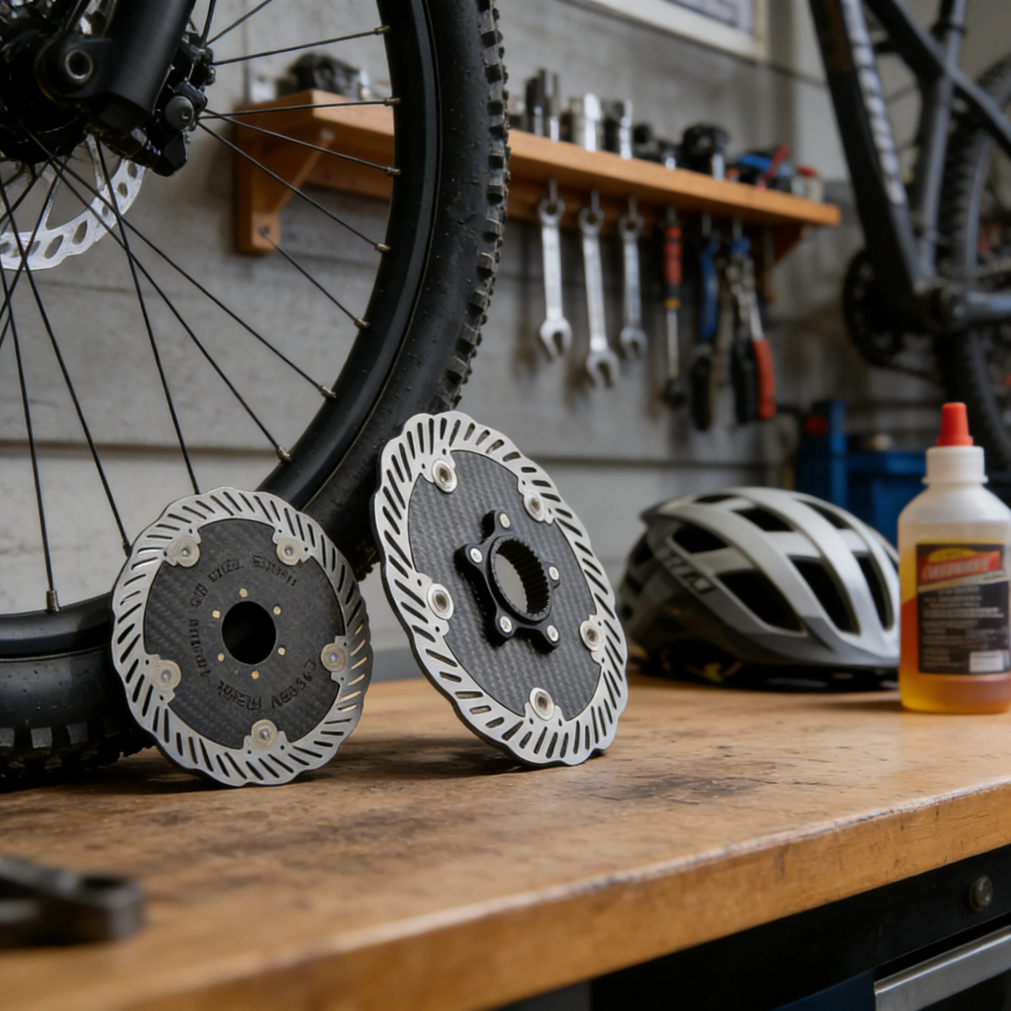 

Карбоновый плавающий диск для MTB | 140/160 мм ультралегкий ротор Centerlock с защитой от деформации