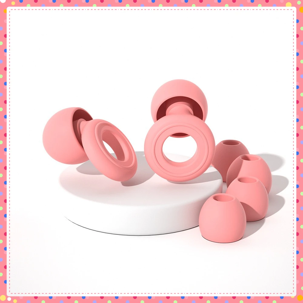

Professional waterproof and noise reduction earplugs, super sound insulation, do not hurt the ear silicon, anti-noise and silent