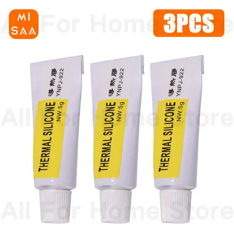 1/2/3 PCS 5g Thermal Paste Conductive Heatsink Plaster Viscous Adhesive Glue For Chip VGA RAM LED IC Cooler Radiator Cooling