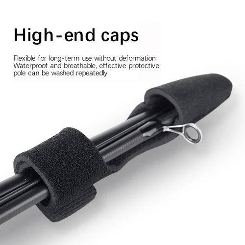 Cubierta protectora superior para caña de pescar, Protector grueso, correa de transporte