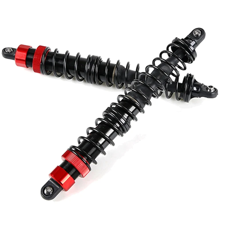 6mm Rear Shock Absorber for 1/5 Hpi Rovan Km Baha Baja 5B Rc Car Parts-Red