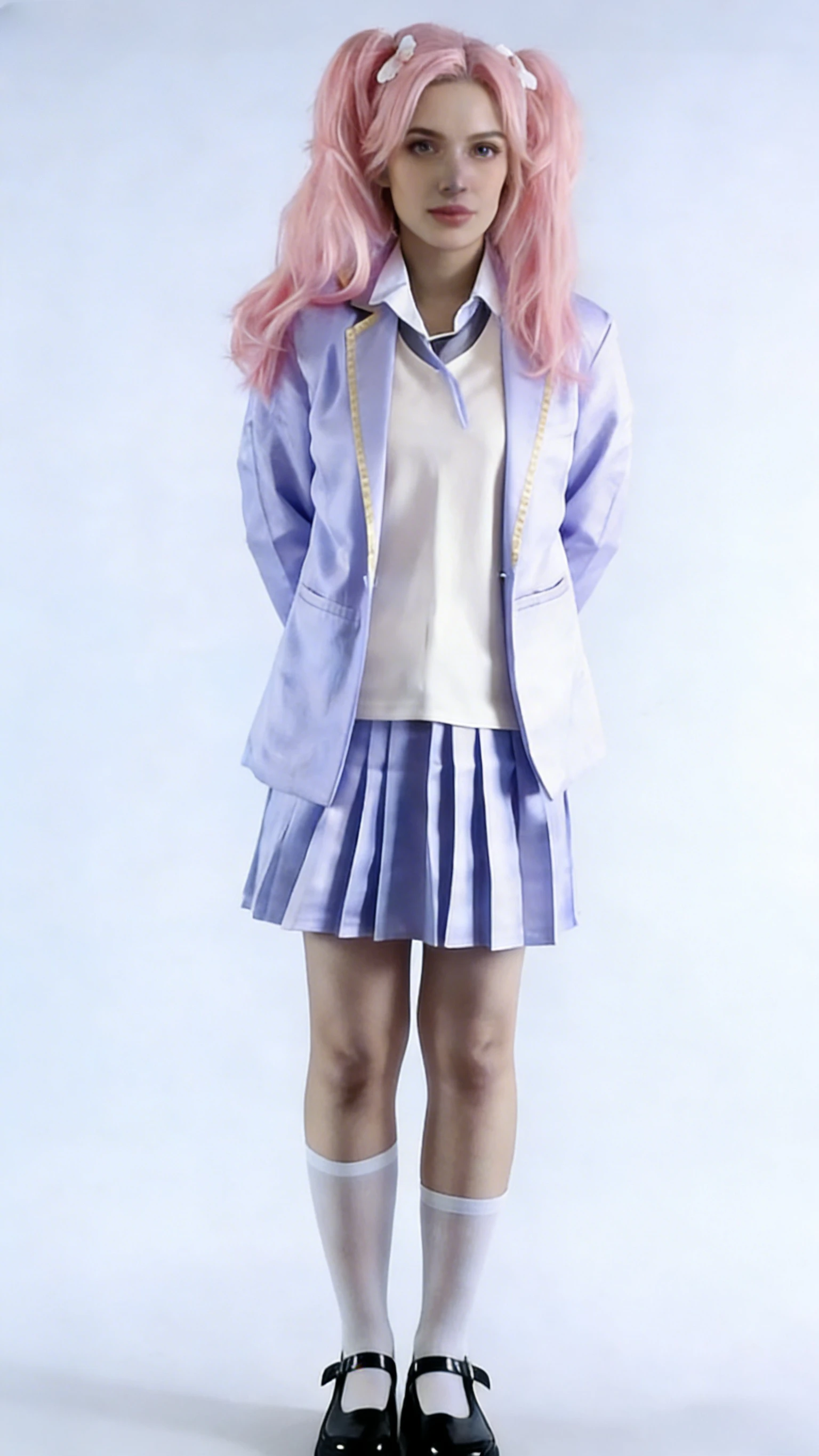 Anime Game Link Click Li Tian Xi Cosplay Costume Woman Girls JK School Halloween Christmas Cute Role-playing Costumes and Wigs view 3