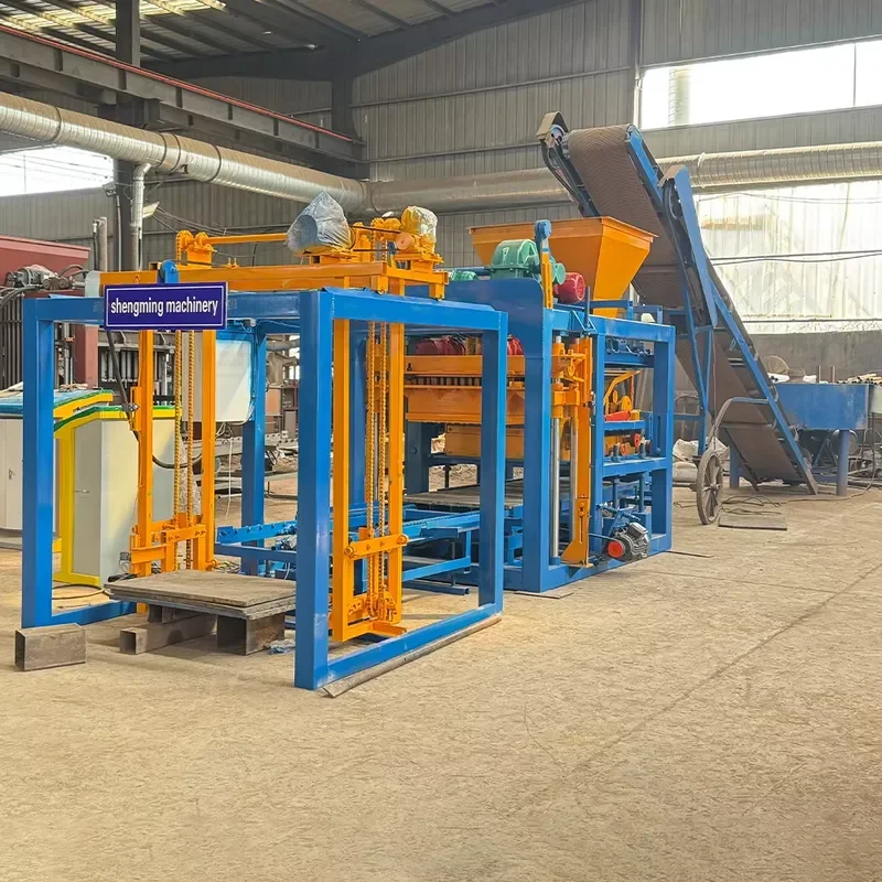 QTJ4-25 Full Automatic Block Making Machine High Output Concrete Brick Machine CE Approved