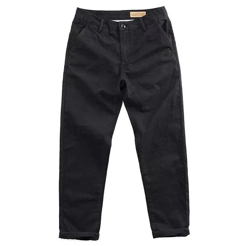 New 2026 Men's Casual Work Trousers Anti-Scalding Welding Resistant Wear-Resistant Summer Loose Straight Casual Sports Long P...