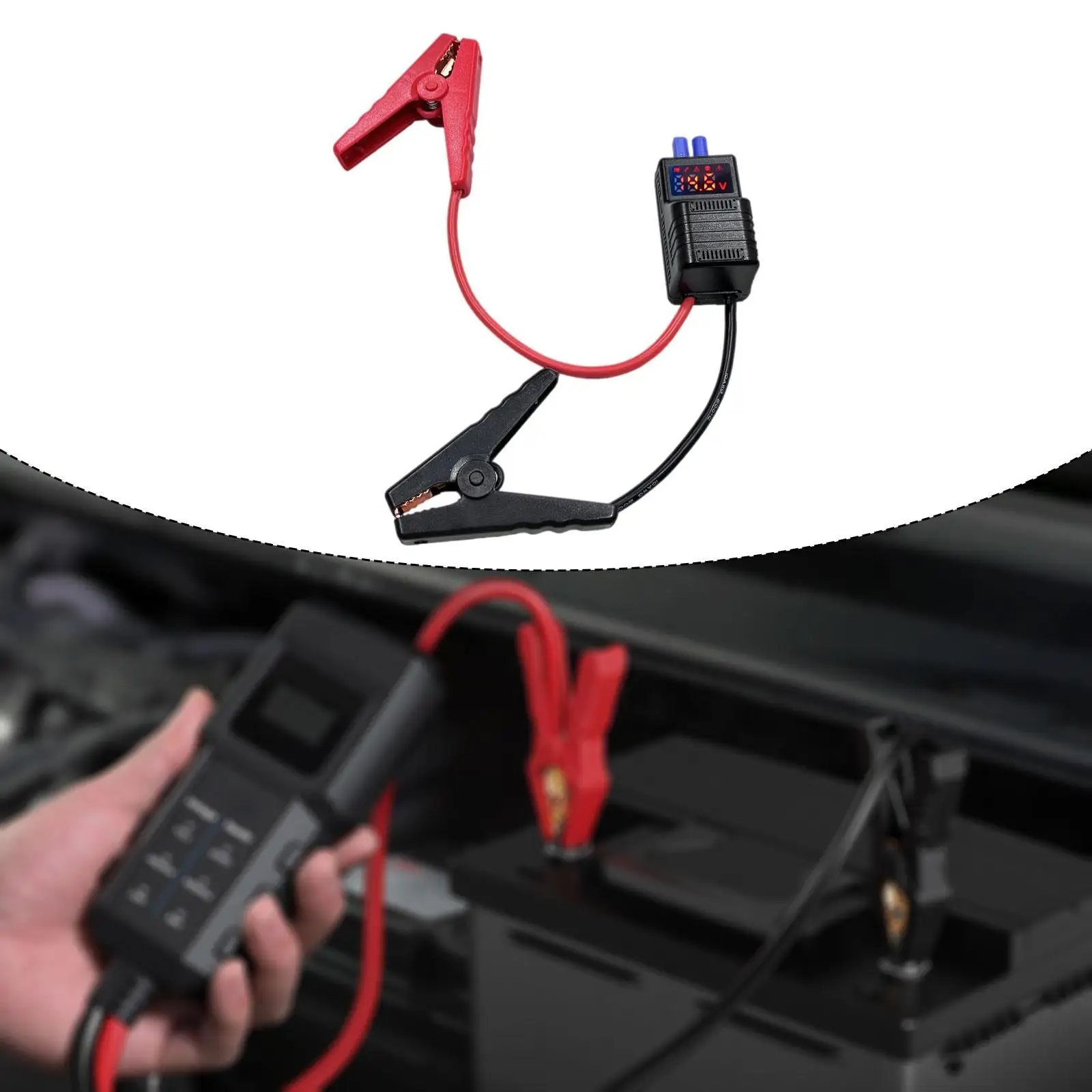 Afbeelding 5: Noodklemmen voor kabels, draagbare autoaccu-startklem voor 12V 24V voertuig powerboost