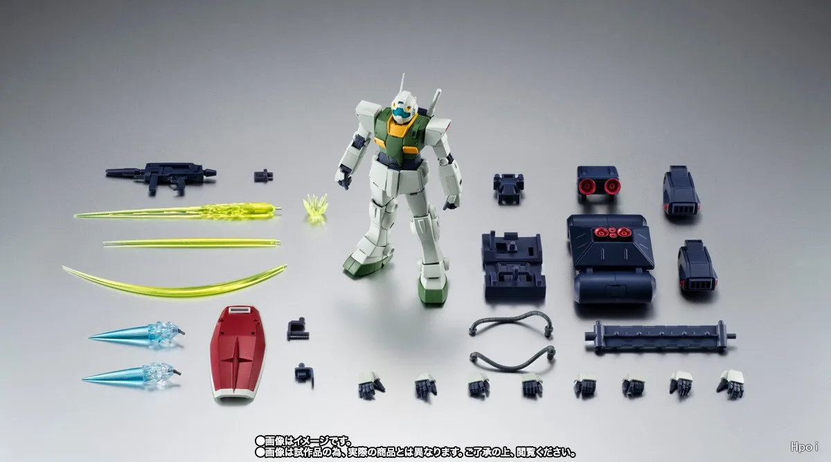 반다이 오리지널 로봇 다마시 RGM-79R GM II [A.E.U.G.] 버전. 애니메. ~발루트 팩~ 메카 제품 피규어 장난감 소년 선물용