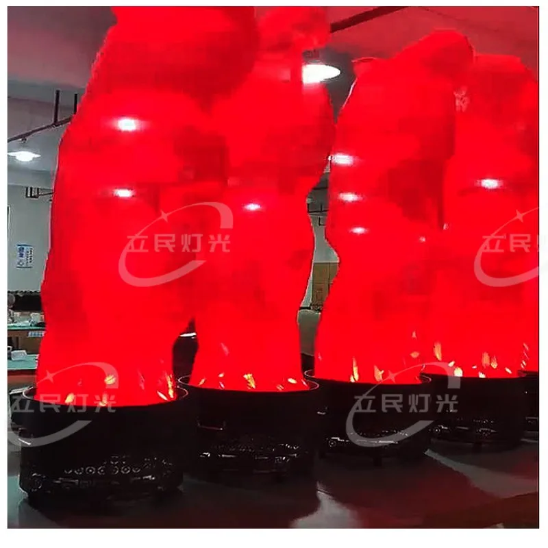 Large-scale event bonfire party fake fire stage outdoor simulation bonfire LED simulation flame light commercial props