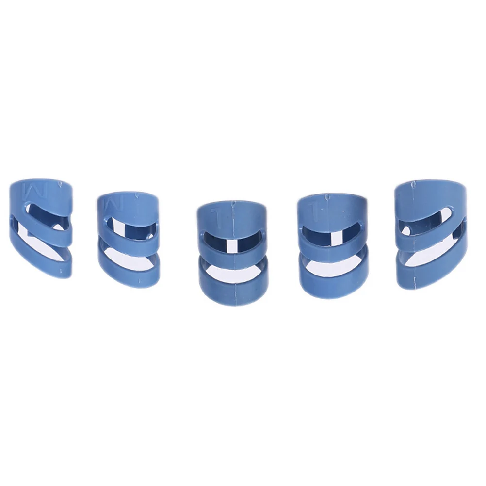 

5 Pcs Durable Guitar Thumb Finger Pick Safe Ergonomic Design Rock Ring Cover Large Fret Picks Acoustic Electric Bass Banjo